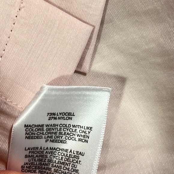 Express Light Pink Two Pocket Balloon Sleeve Button Down Shirt - Picture 10 of 10